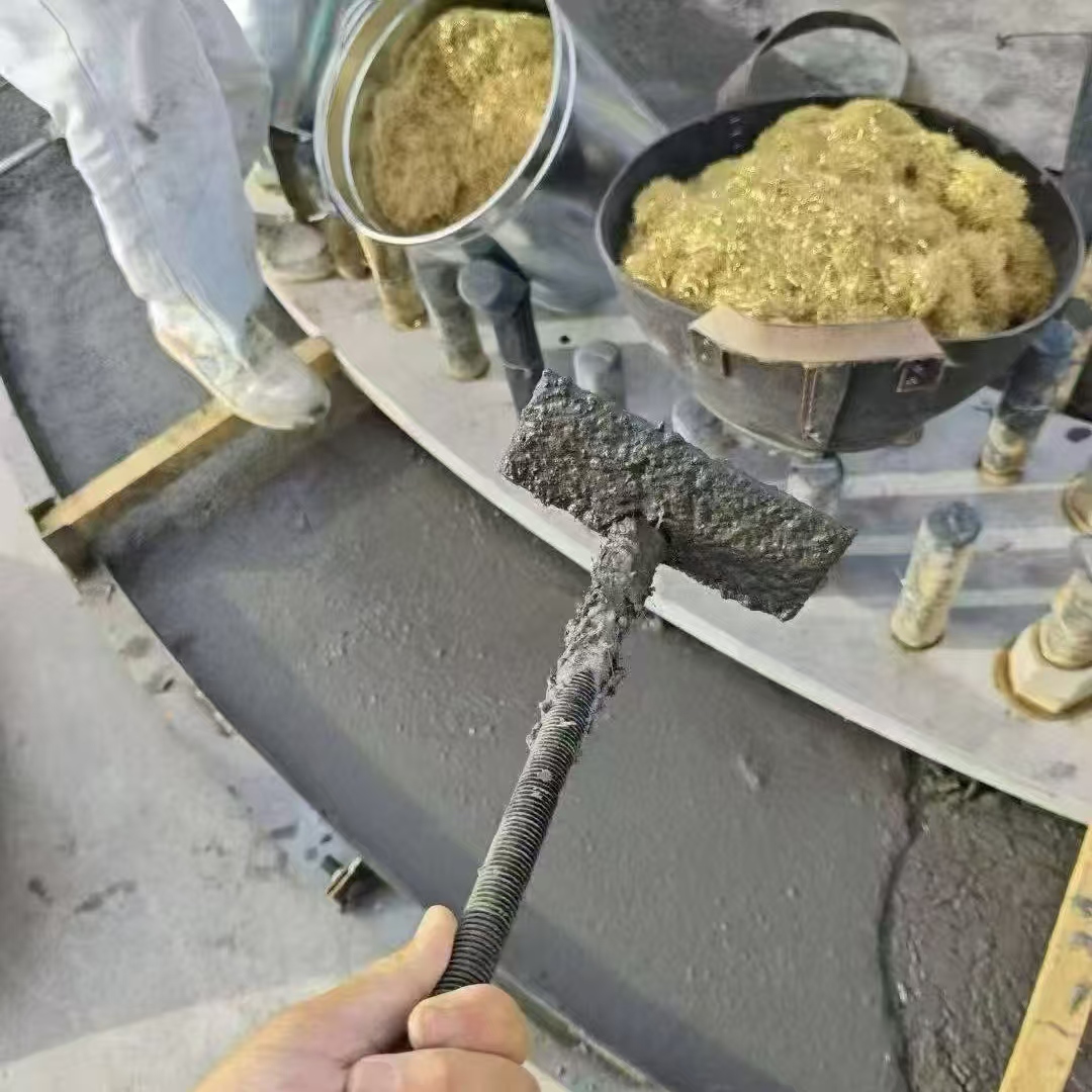 江津C120钢纤维高强无收灌浆料 轧机压缩机汽轮机发电机锻压设备底座灌浆材料